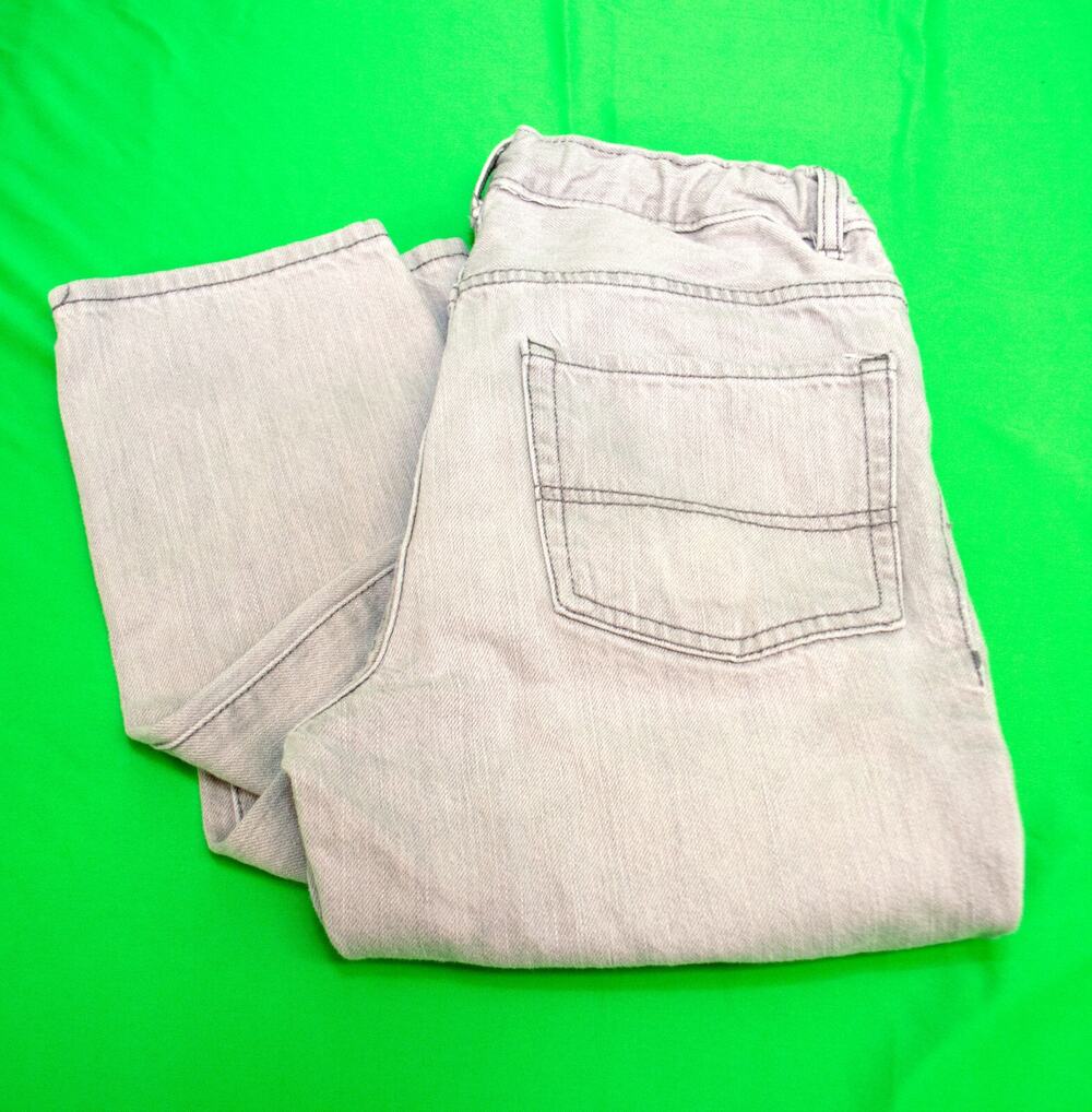 The Children's Place Boys Skinny Jeans Size 16 Gray Casual School Outdoors Play